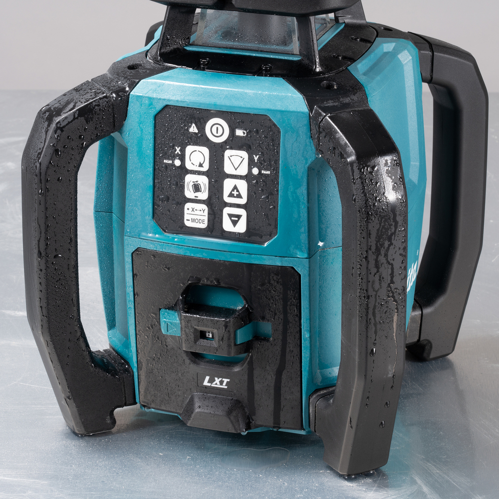 Makita SKR001Z Body Only 12V/18V/40V CXT / LXT / XGT Green Line Rotary Laser Level with 18V LXT Power Adaptor
