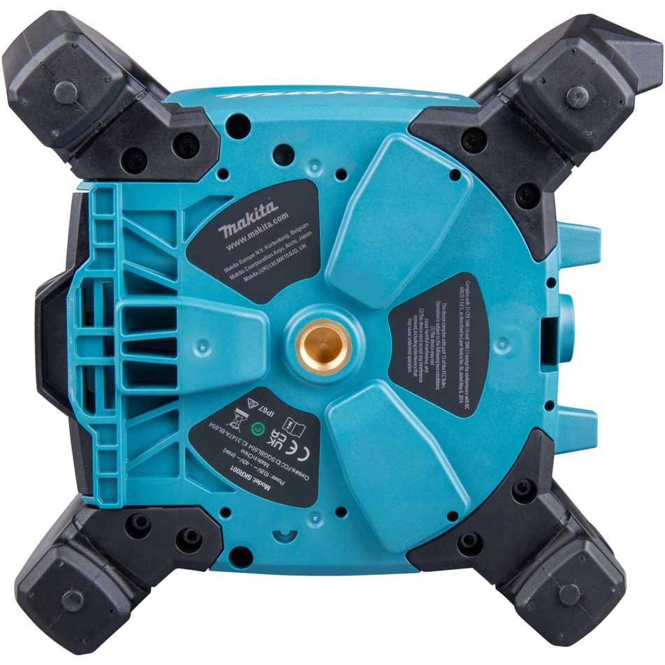 Makita SKR001Z Body Only 12V/18V/40V CXT / LXT / XGT Green Line Rotary Laser Level with 18V LXT Power Adaptor