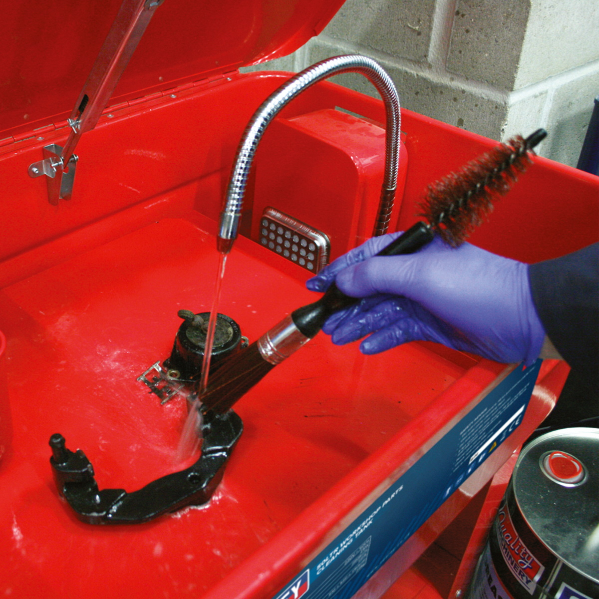 Sealey SM20 Parts Cleaning Tank with Turbo Feature