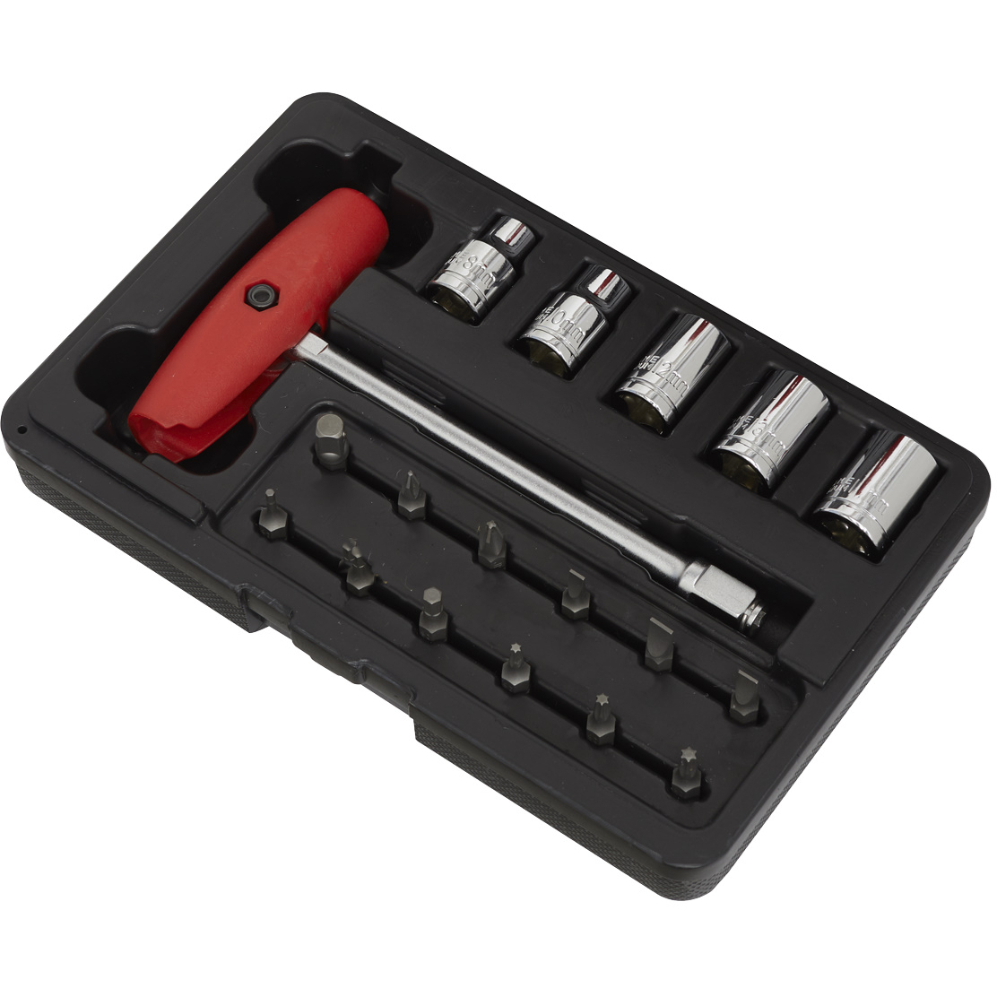 Sealey SMC31 Socket and JIS Bit Set 18 Piece
