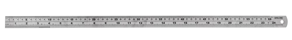 Spectre SP-17336 24" Stainless Steel Rule (60cm)