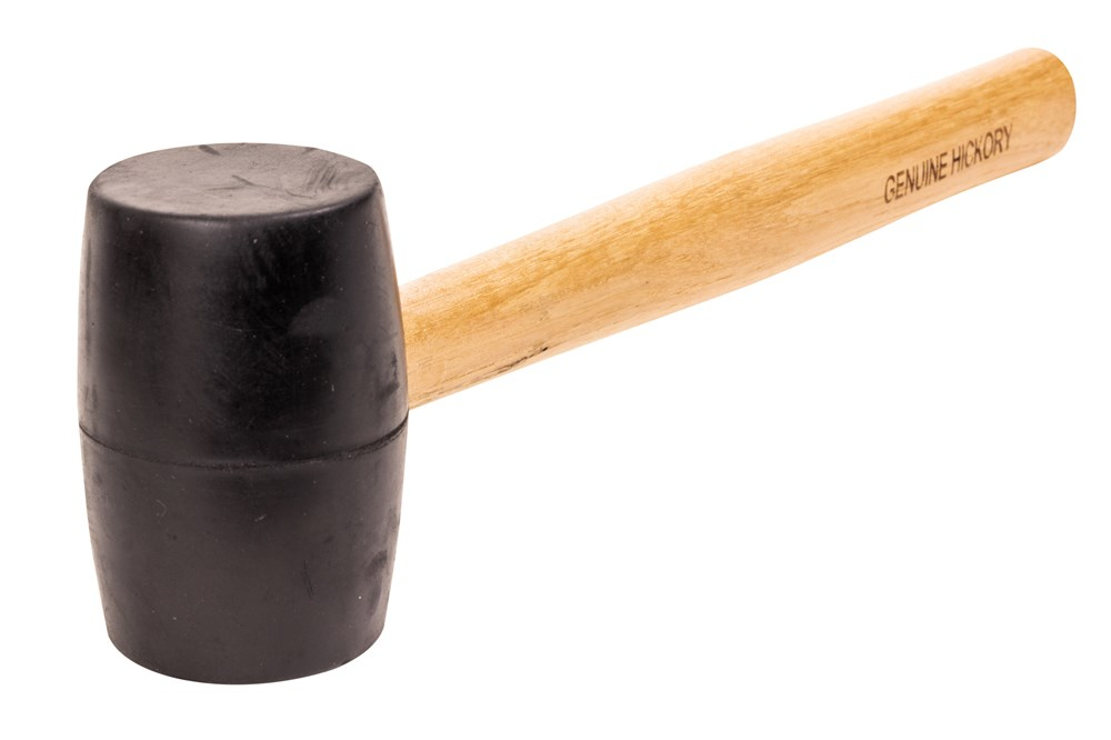 Spectre SP-17348 16oz Rubber Mallet with Hickory Handle