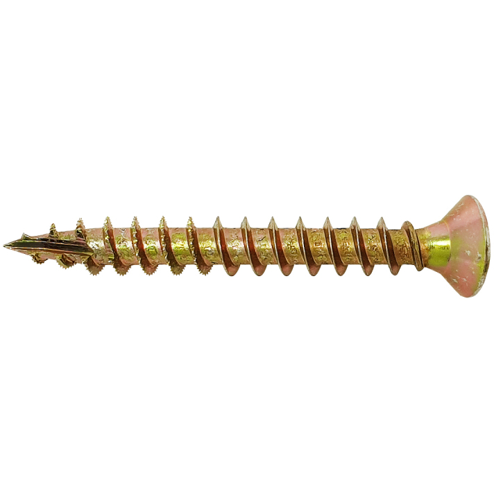 Spectre SPE560YT Woodscrew 5.0mm x 60mm Tub x 500 Yellow Zinc