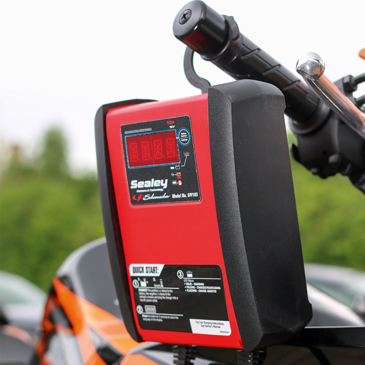 Sealey SPI10S Intelligent Speed Charge Battery Charger 10Amp 12V