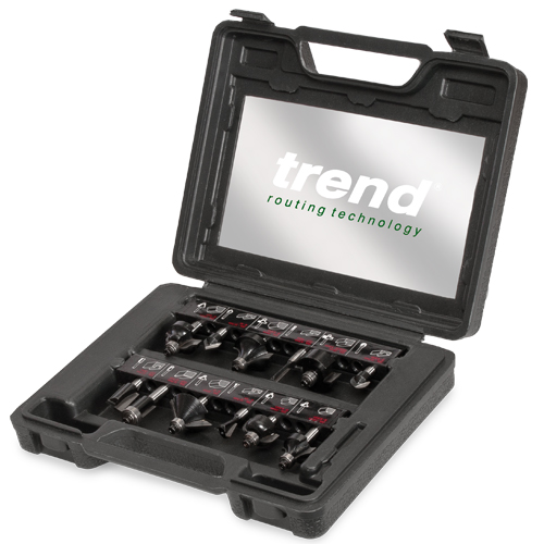 Trend SET/SS8X1/4TC 12 piece starter cutter set
