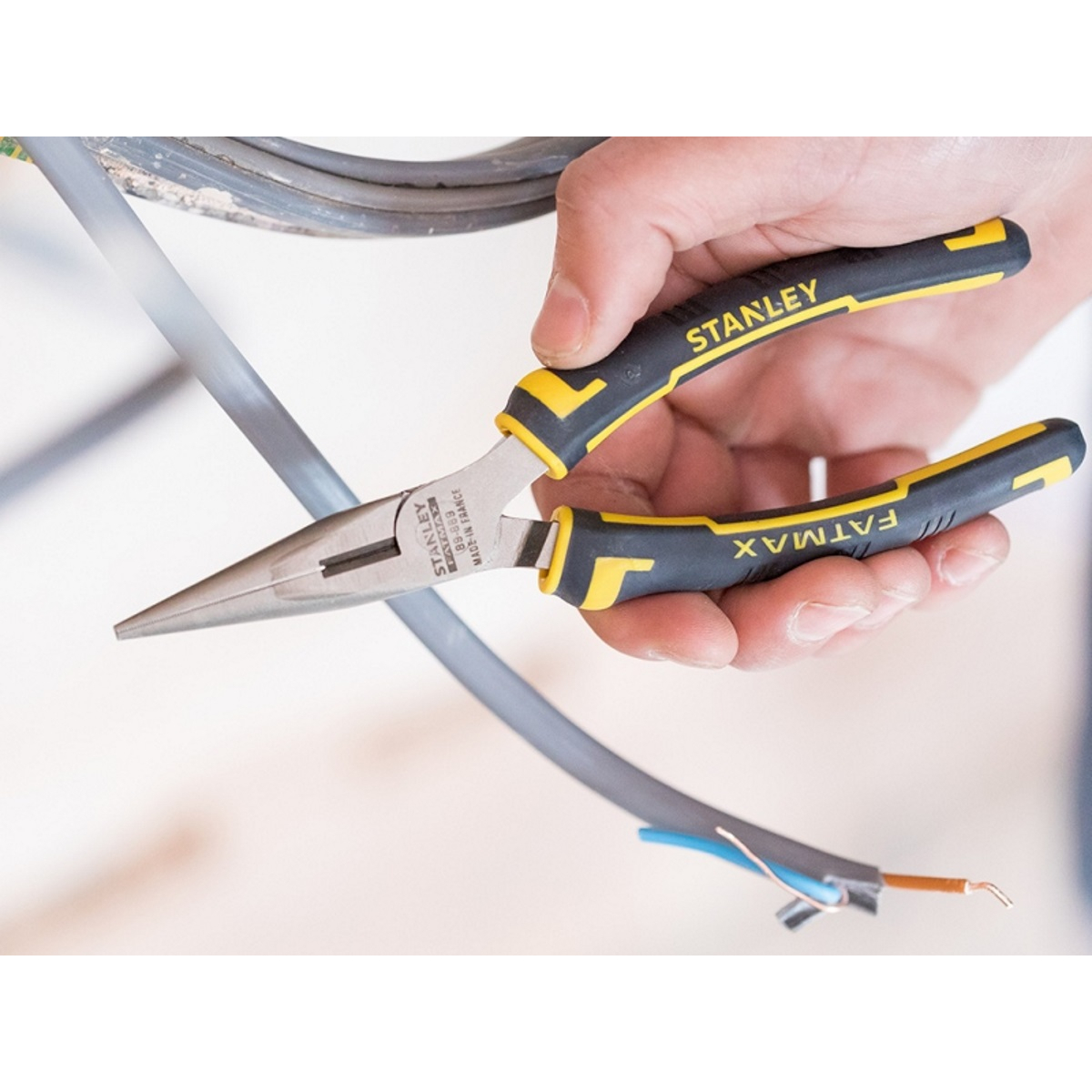 Stanley 0-89-869 FatMax Long Nose Pliers 150mm (6in) STA089869
