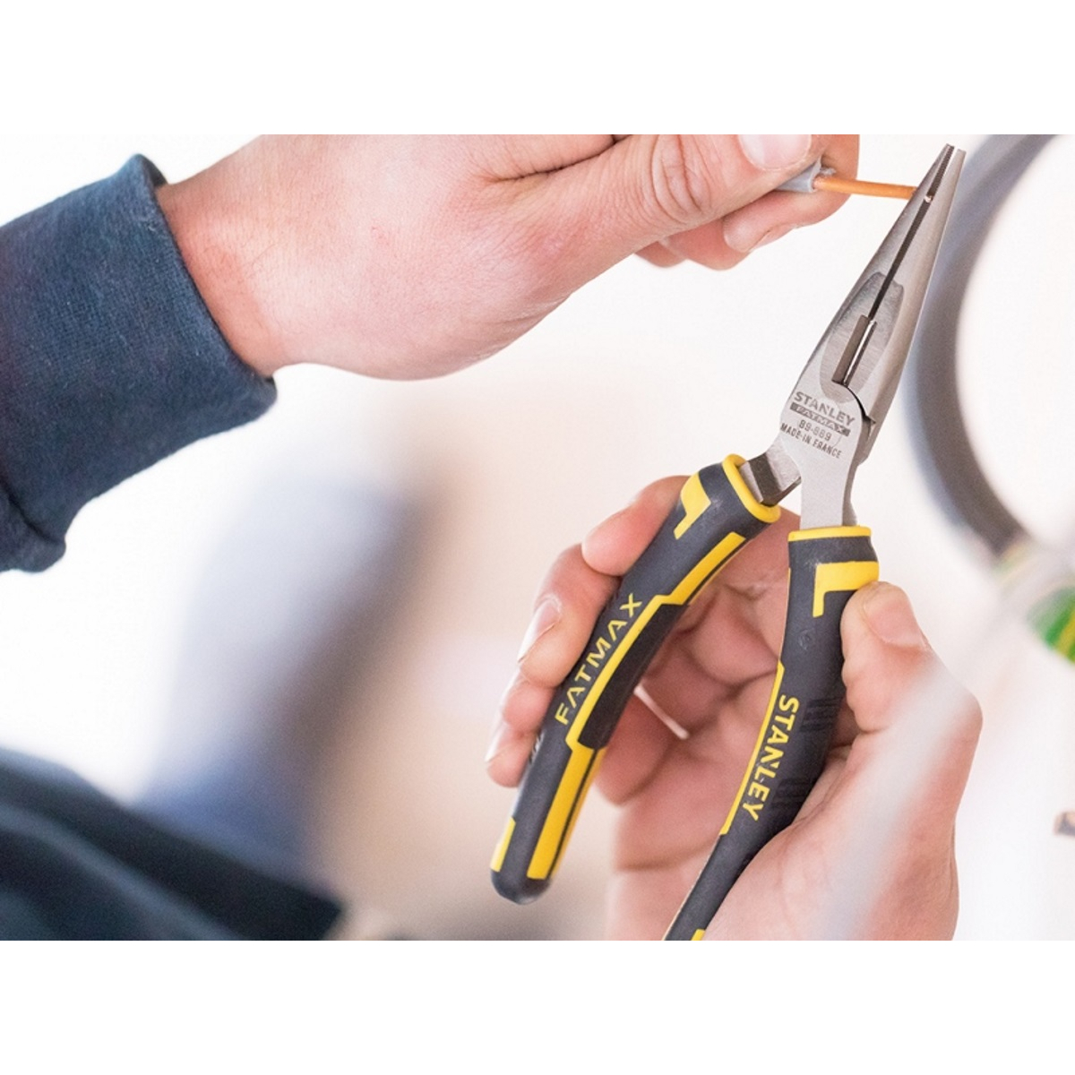 Stanley 0-89-869 FatMax Long Nose Pliers 150mm (6in) STA089869