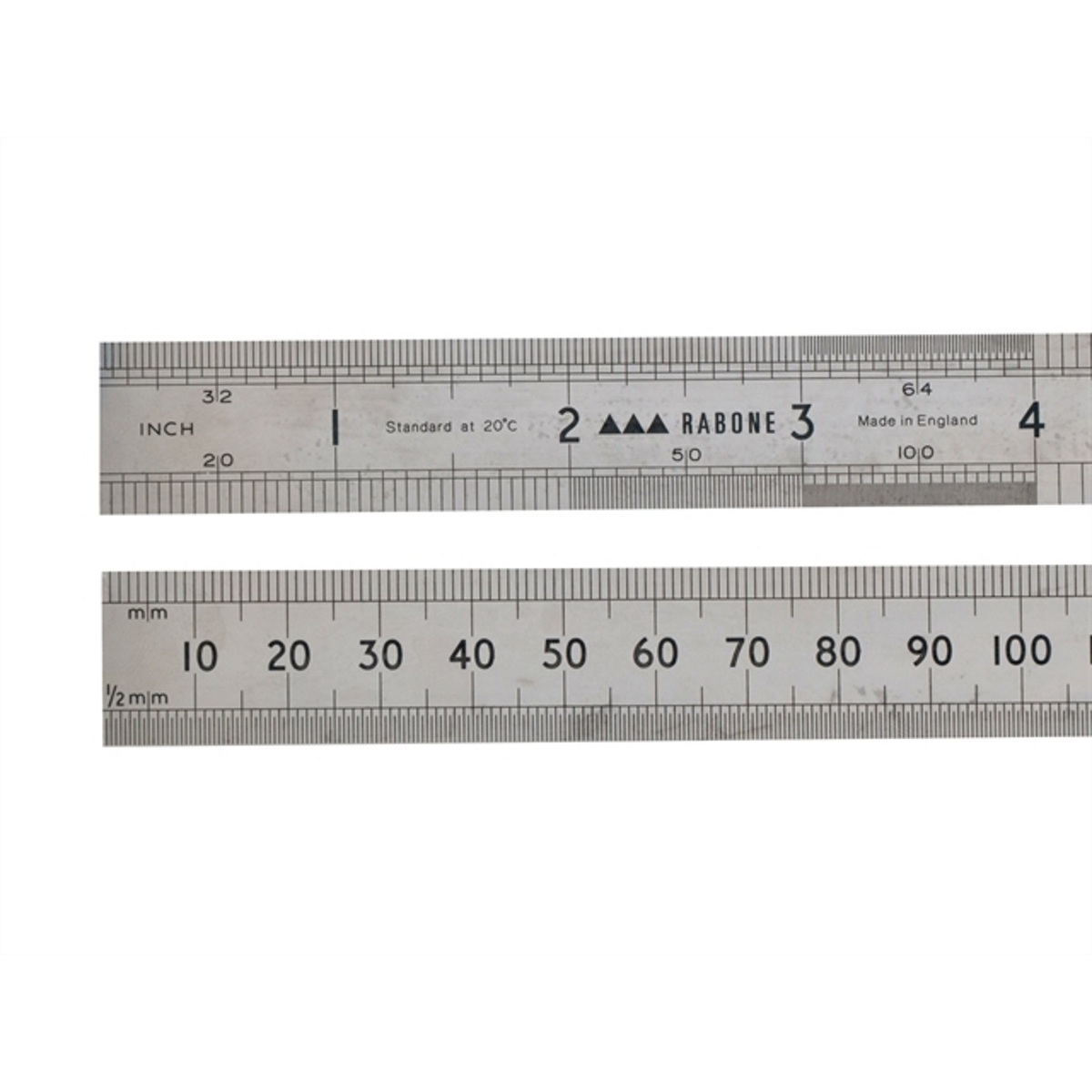 Stanley 0-35-401 64R Rustless Steel Rule 300mm (12") STA035401