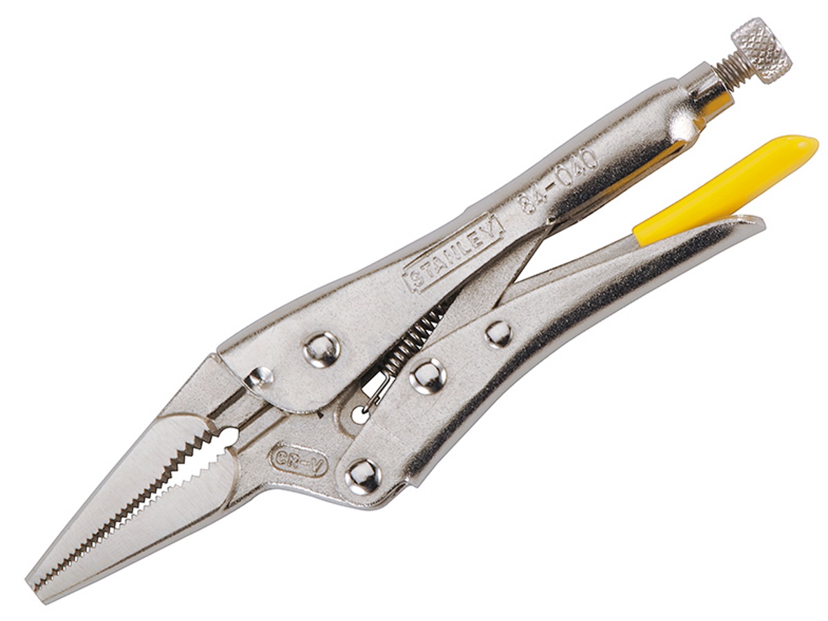 Stanley 0-84-813 Locking Pliers 215mm (8.1/2") Long Nose STA084813