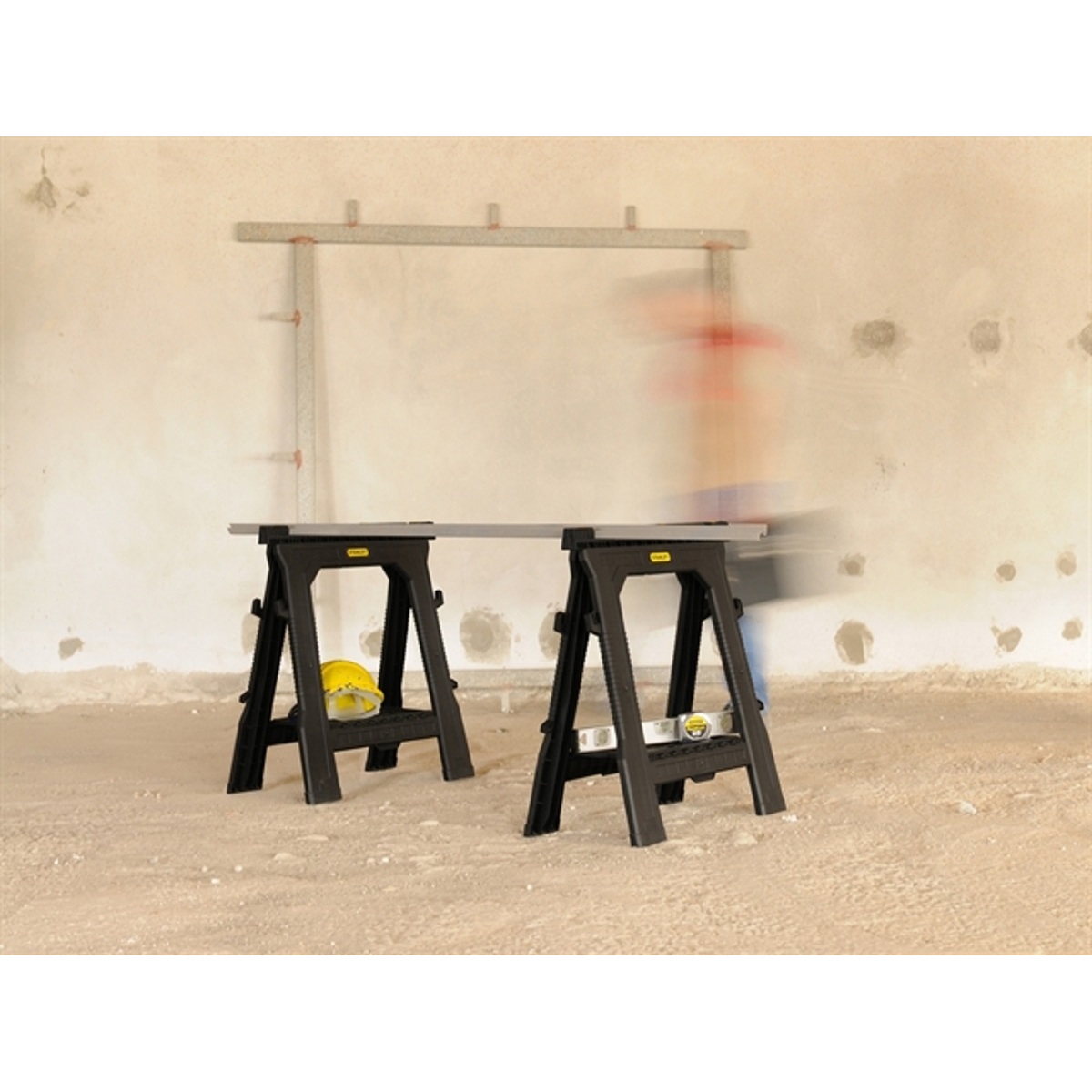 Stanley STST1-70713 Folding Saw Horse (Twin Pack) STA170713