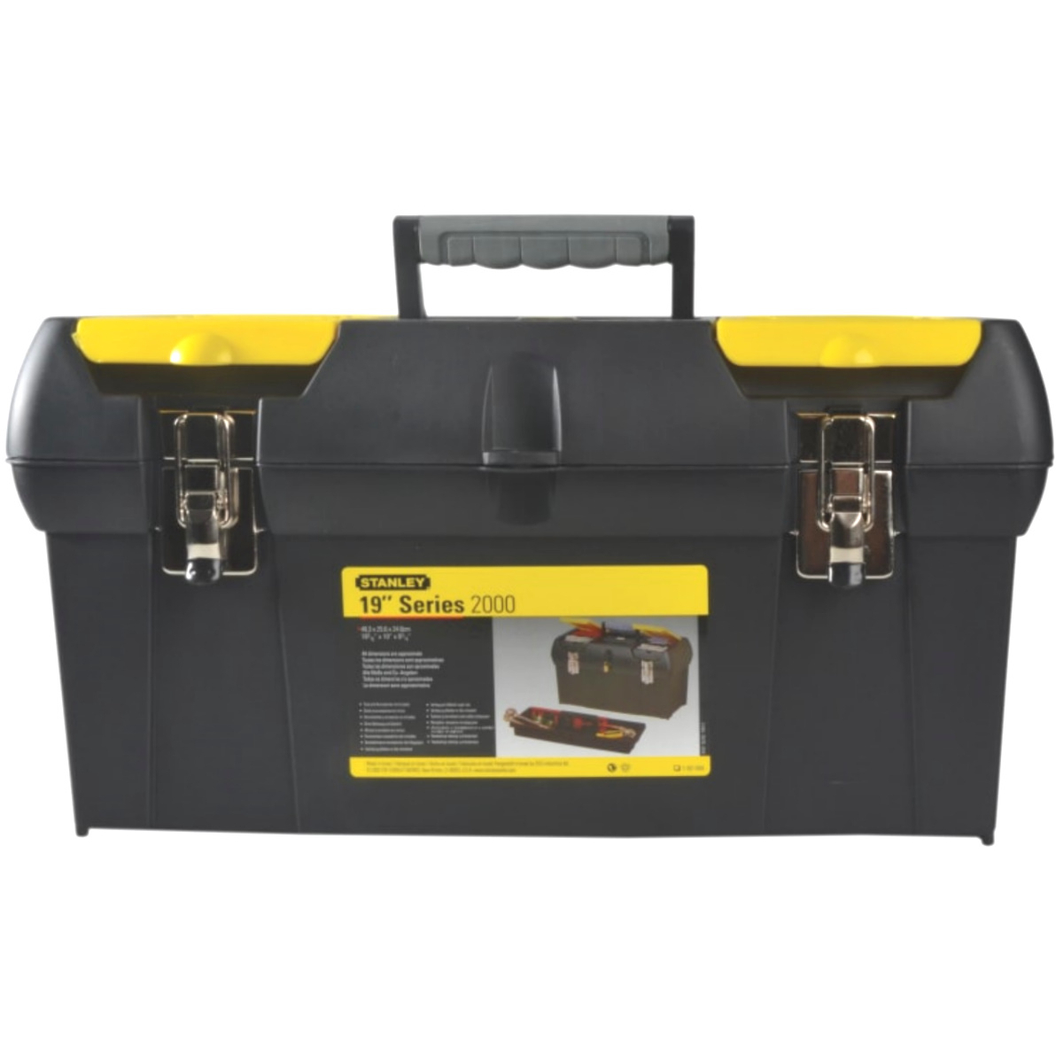 Stanley 1-92-066 Metal Latched Toolbox 50cm (19in) STA192066