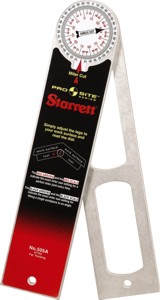 Starrett 505A-12 300mm / 12"  'Legs' Pro Site Protractors