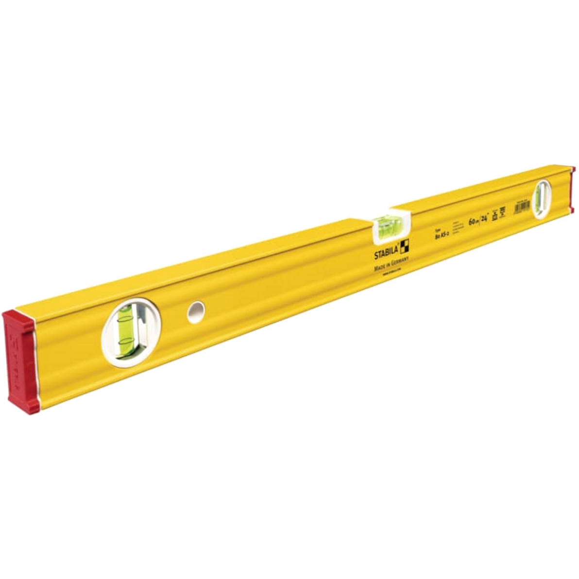 Stabila 80 AS-2 Spirit Level 3 Vial 19170 600mm (24") STB80AS224