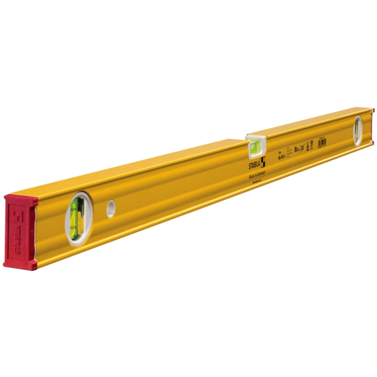 Stabila 80 AS-2 Spirit Level 3 Vial 19171 800mm (32") STB80AS232