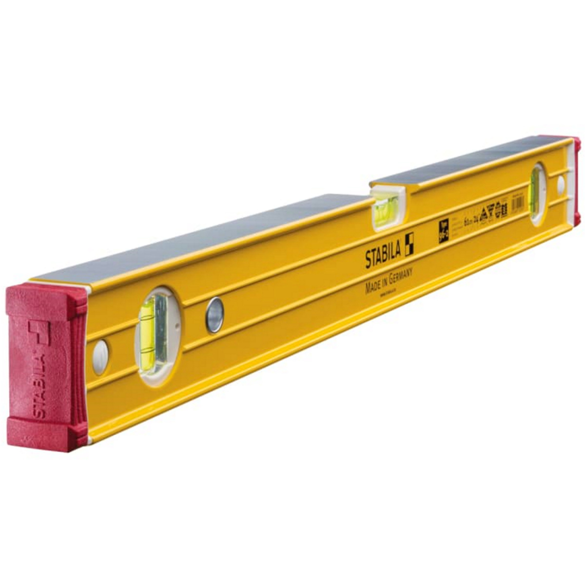 Stabila 96-M-2 Magnetic Spirit Level 3 Vial 15853 600mm (24") STB96M224