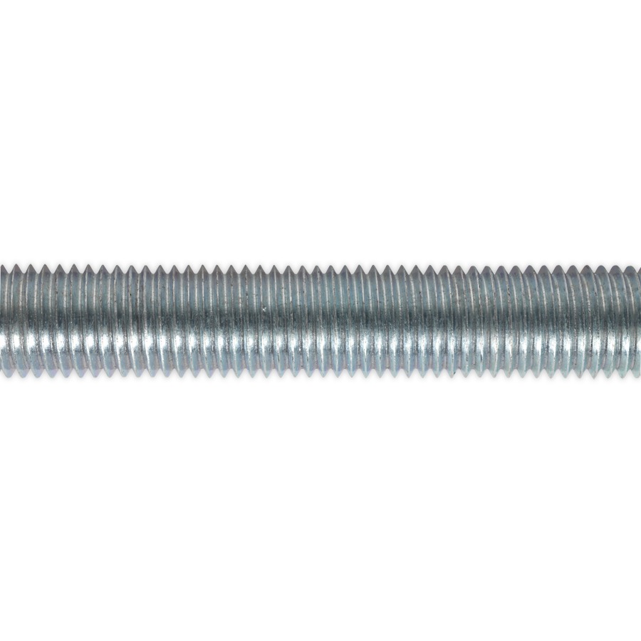 Sealey STUD16 Studding M16 x 1mtr Zinc DIN 975 Pack of 5