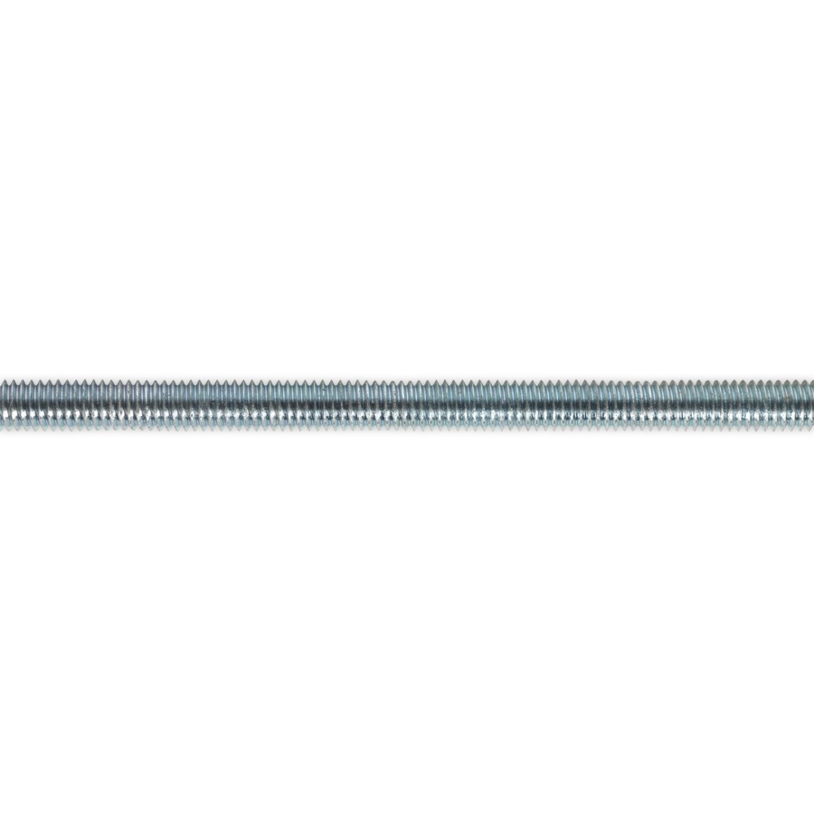 Sealey STUD6 Studding M6 x 1mtr Zinc DIN 975 Pack of 5