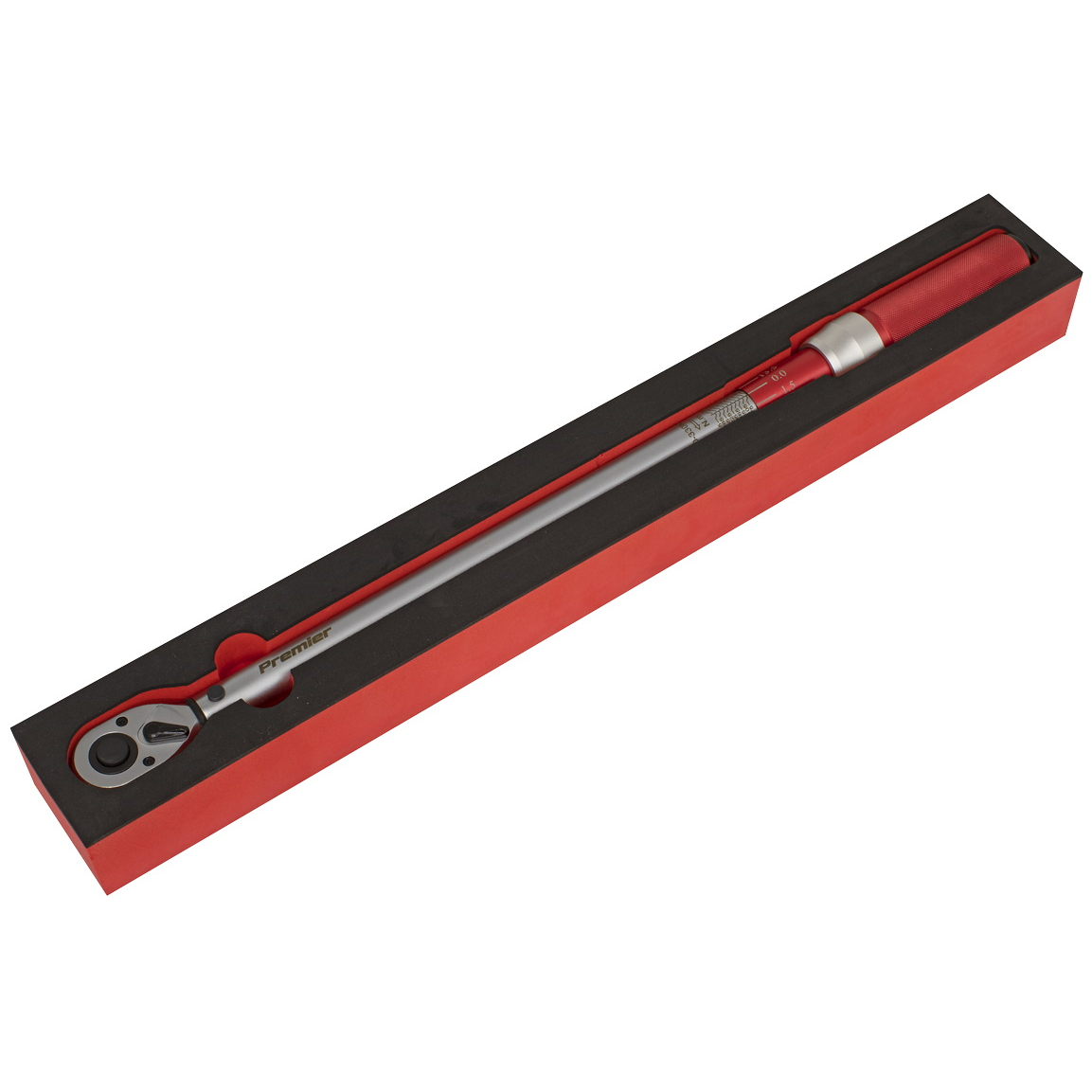Sealey STW905 Micrometer Torque Wrench 1/2"Sq Drive 60-330Nm - Calibrated