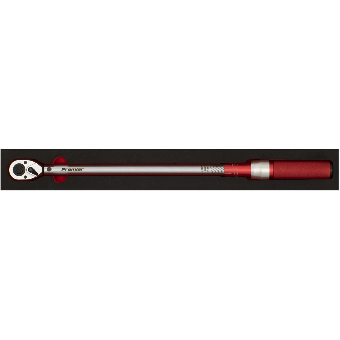 Sealey STW905 Micrometer Torque Wrench 1/2"Sq Drive 60-330Nm - Calibrated