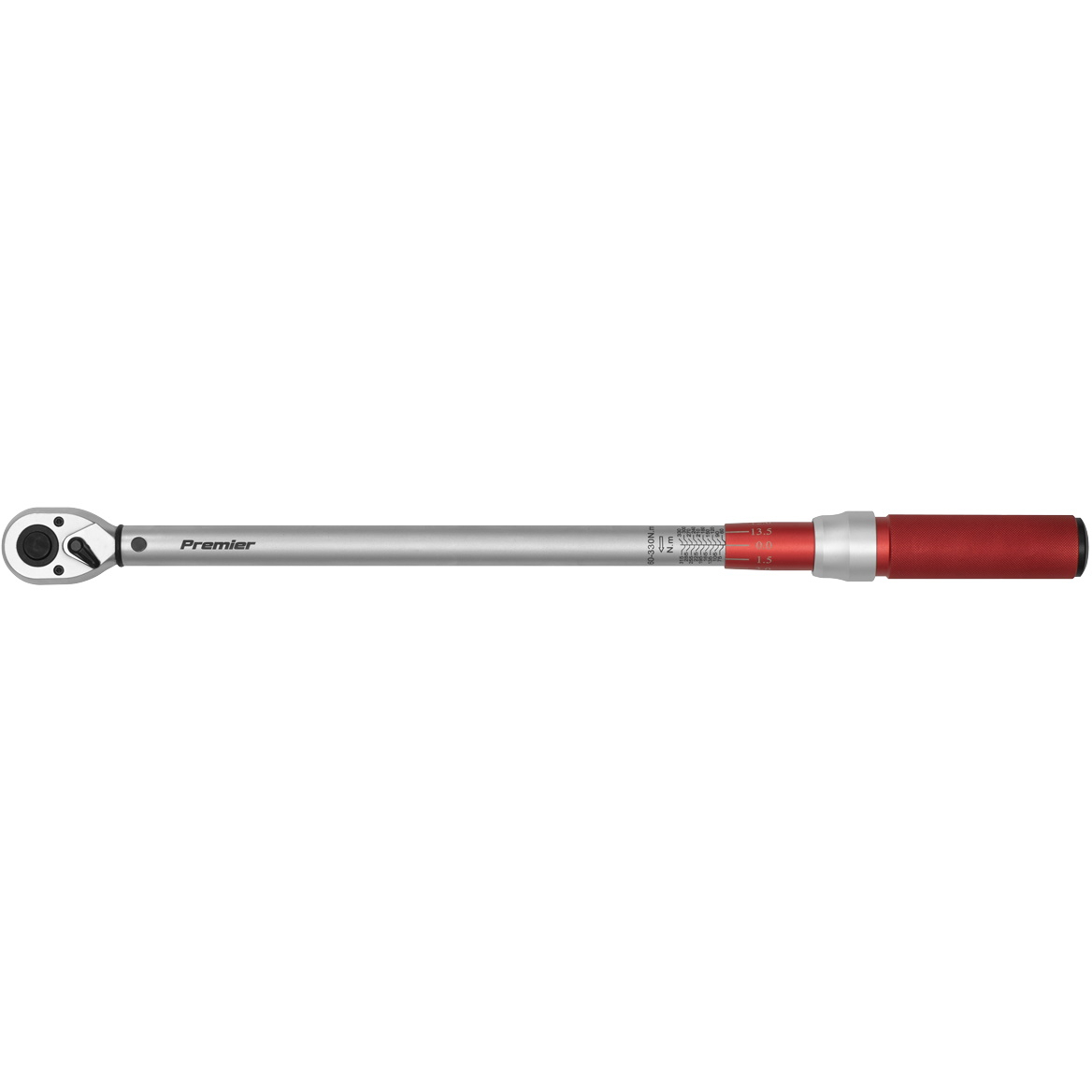 Sealey STW905 Micrometer Torque Wrench 1/2"Sq Drive 60-330Nm - Calibrated