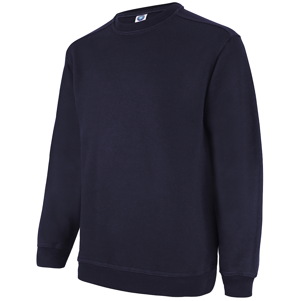 Starworld SW299 Navy Blue Ultimate Crew Neck Sweat - Small