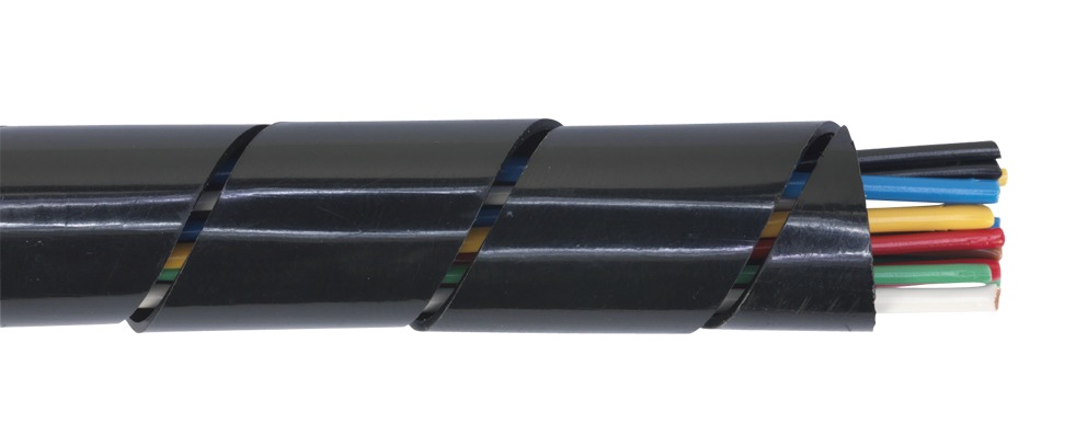 Sealey SWS2244 Spiral Wrap Cable Sleeving &oslash;22-44mm 10mtr