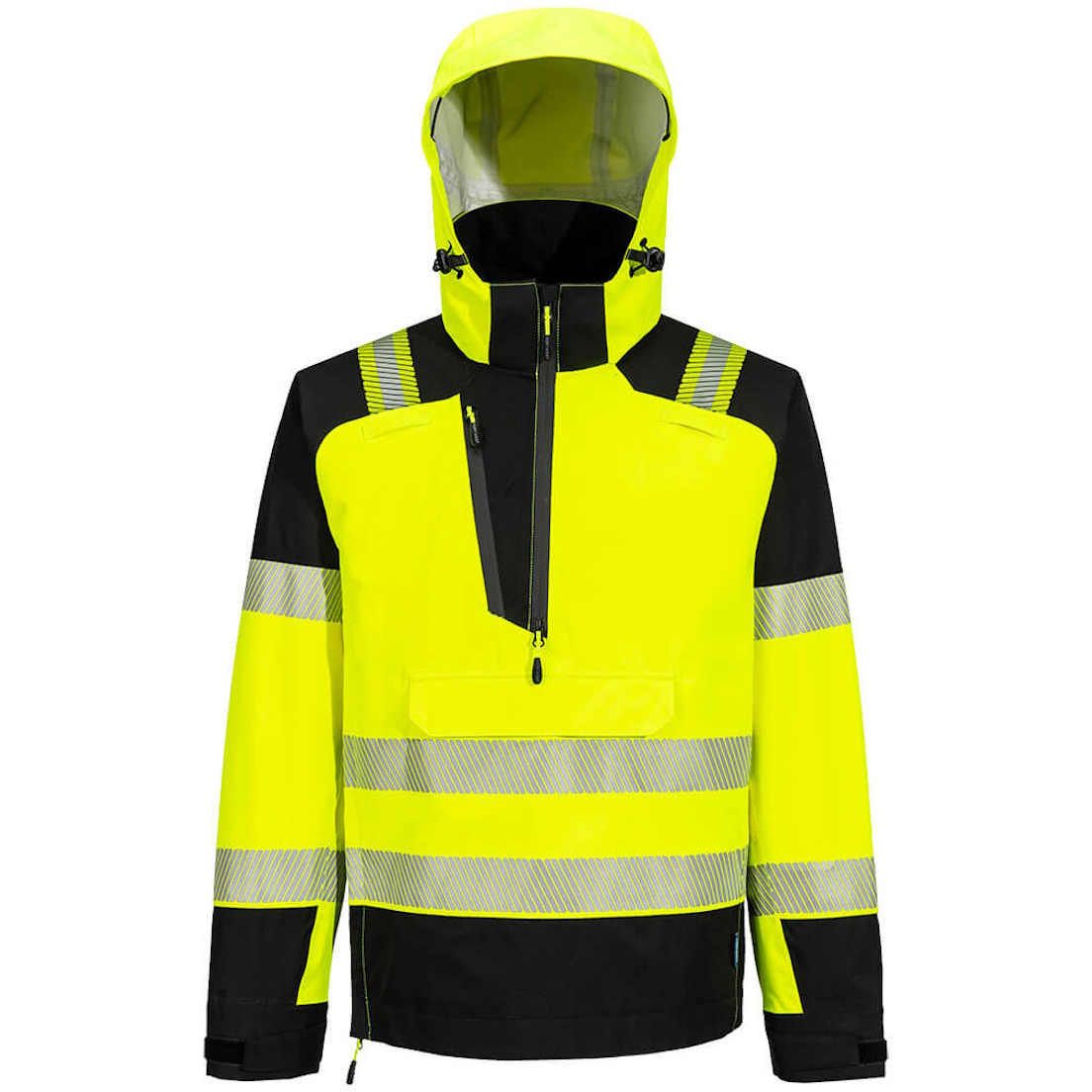 Portwest T161 PW3 Hi-Vis 3 Layer Overhead Rain Jacket