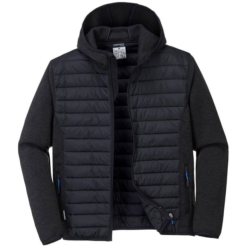 Portwest T832 KX3 Baffle Jacket - Grey Marl