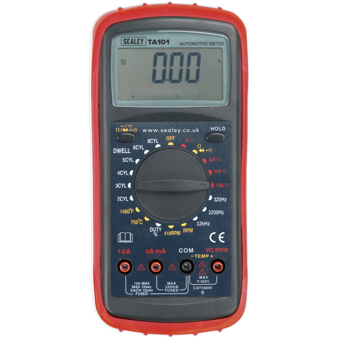 Sealey TA101 Digital Automotive Analyser 12 Function