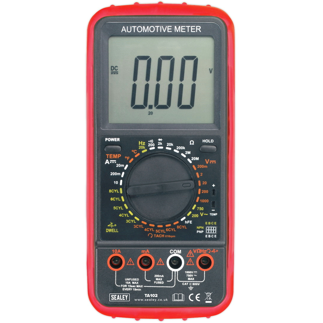 Sealey TA102 Digital Automotive Analyser 11 Function