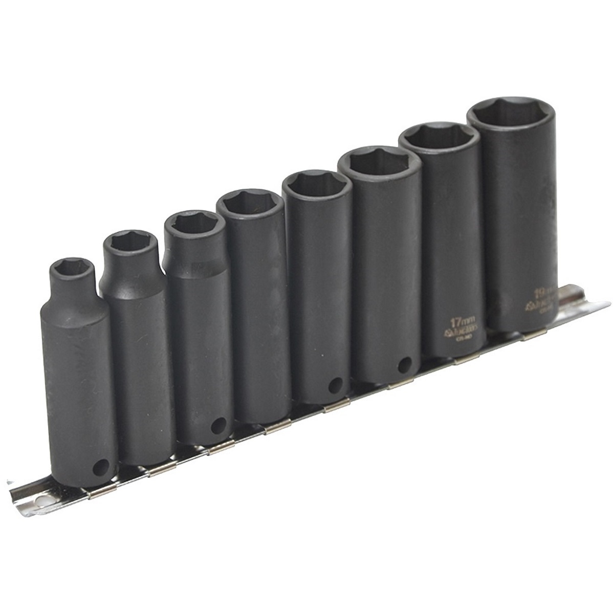 Teng Tools 9386 Deep Impact Socket Set Metric 8 Piece 3/8" Drive TEN9386