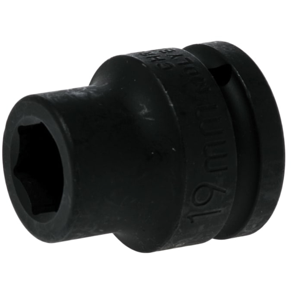 Teng Tools TEN940519 6-Point ¾" Drive 19mm Hexagon Impact Socket