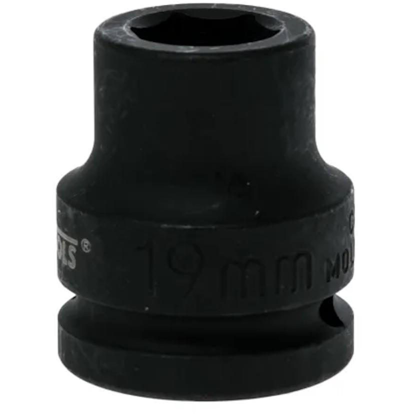 Teng Tools TEN940519 6-Point ¾" Drive 19mm Hexagon Impact Socket