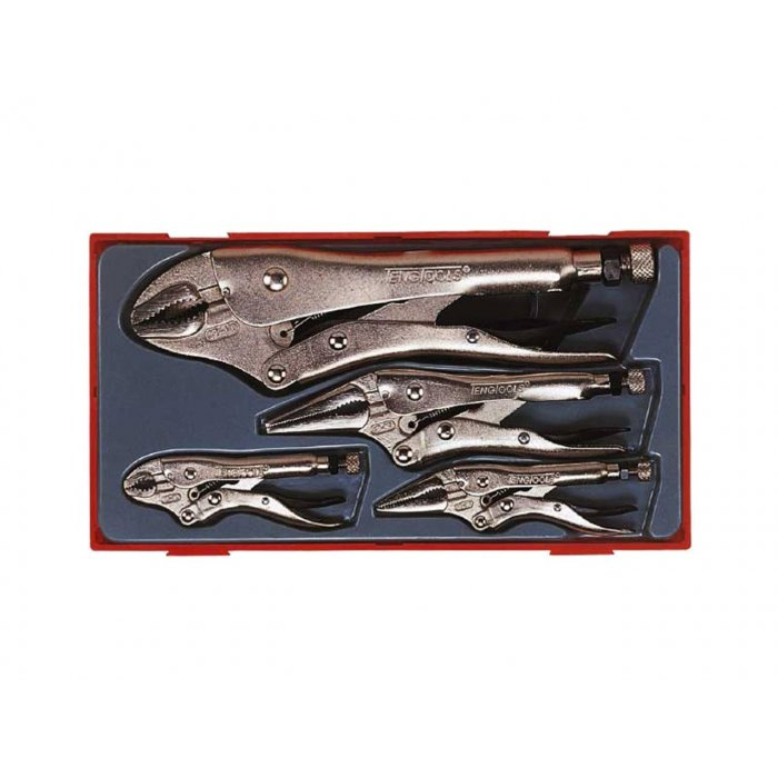 TengTools TTVG05 Power Grip Plier Set