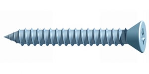 Timco 00041CCAZ AB 4x1" Countersunk Pozi Self Tapper Screw (Box of 1000) 3.0x25mm