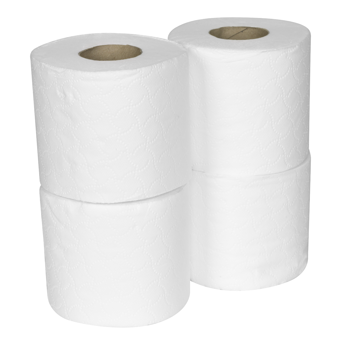 Sealey TOL40 Plain White Toilet Roll - Pack of 4 x 10 (40 Rolls)
