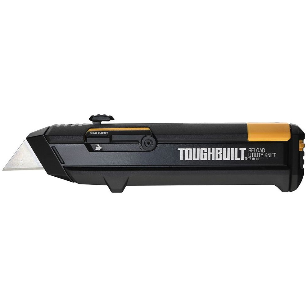 Toughbuilt  H4S2-03-BEA Re-Load Utility Knife Inc 2 x Blade Magazines