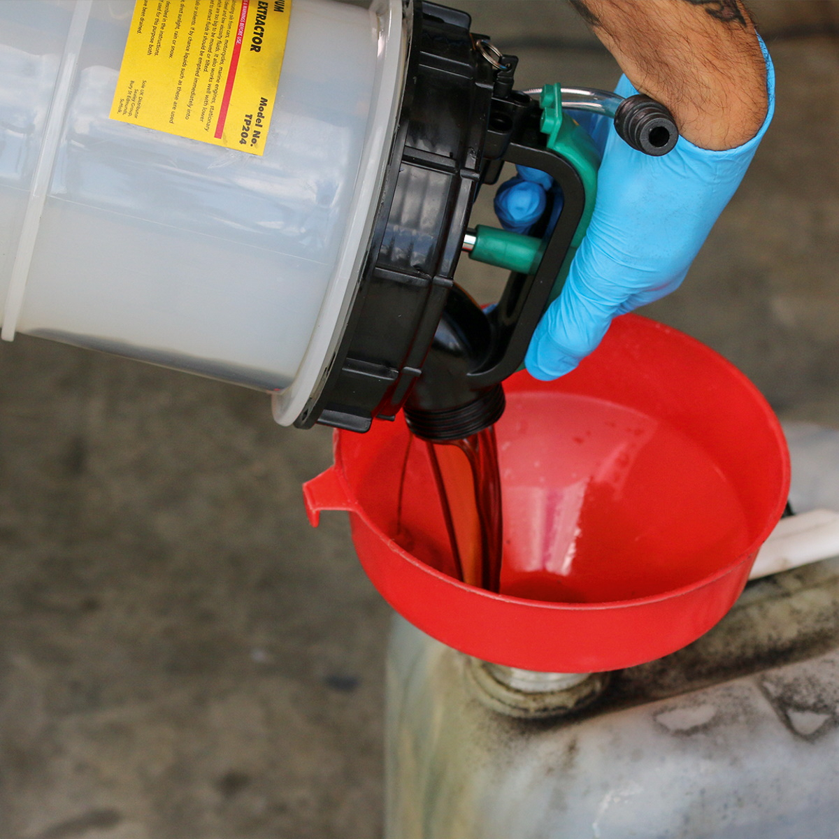 Sealey TP204 Vacuum Fuel/Fluid Extractor 8ltr