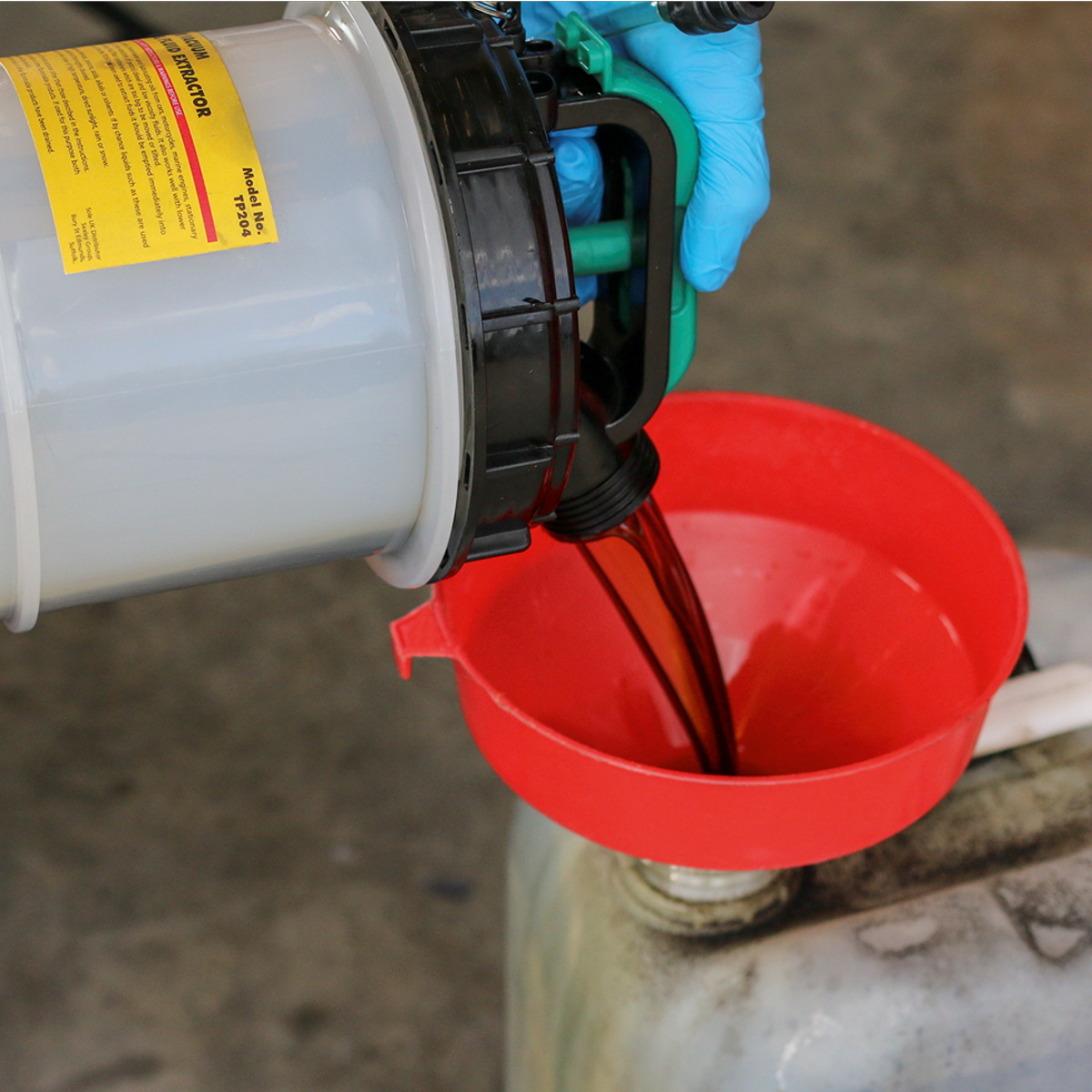 Sealey TP204 Vacuum Fuel/Fluid Extractor 8ltr