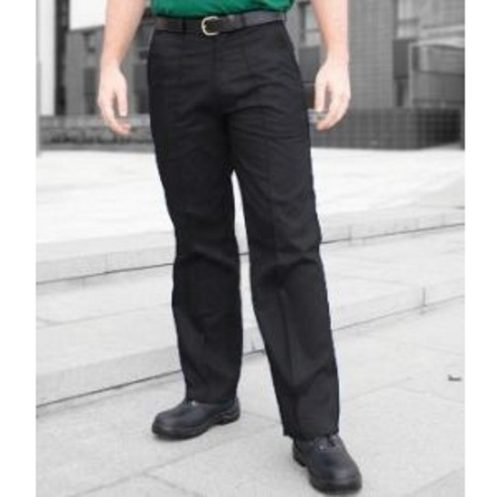Davern TR10 (30" Waist, 31" leg) Poly/Cotton (245gm) Sewn-In Seam Work Trousers - MAROON