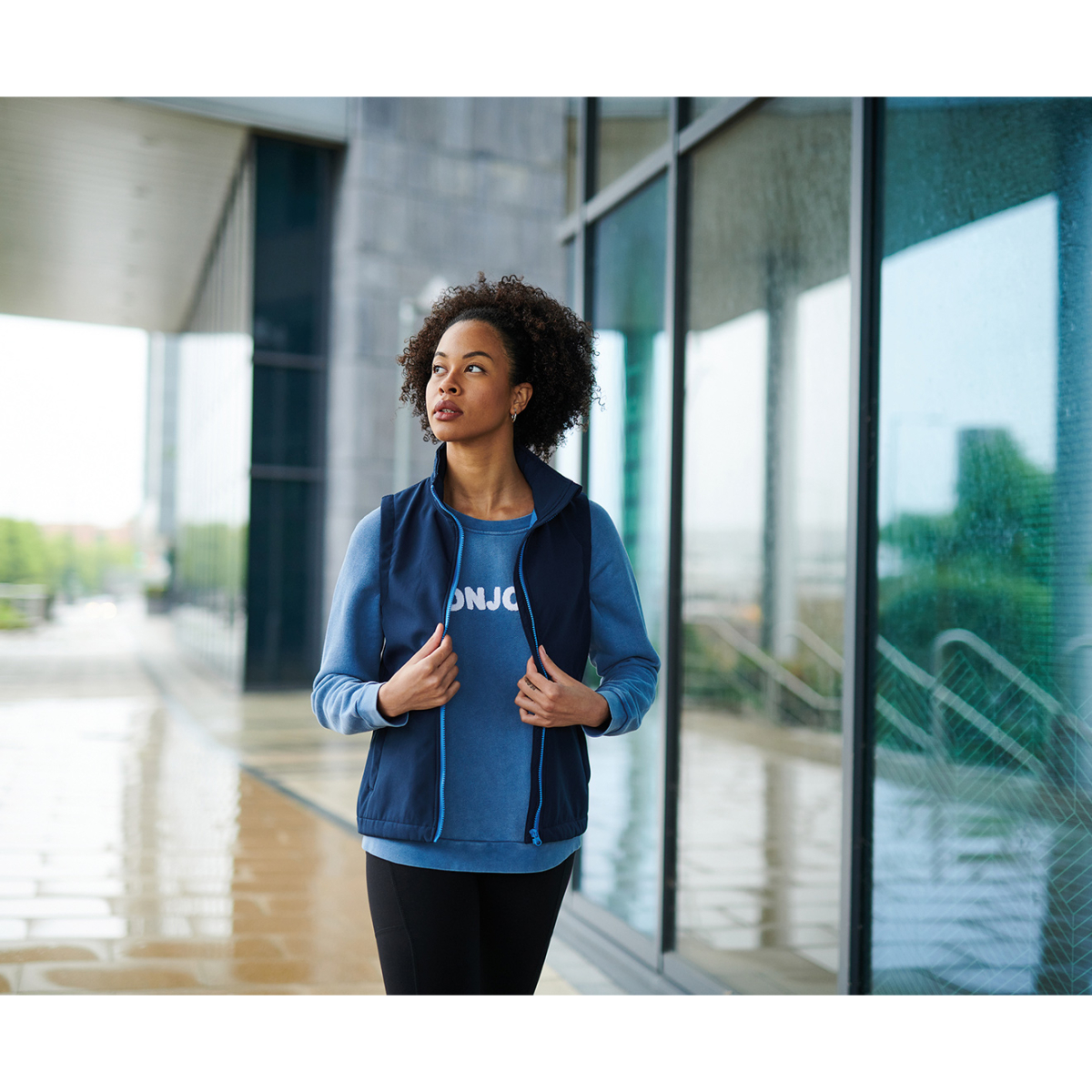Regatta TRA845 Ladies Ablaze Printable Softshell Bodywarmer