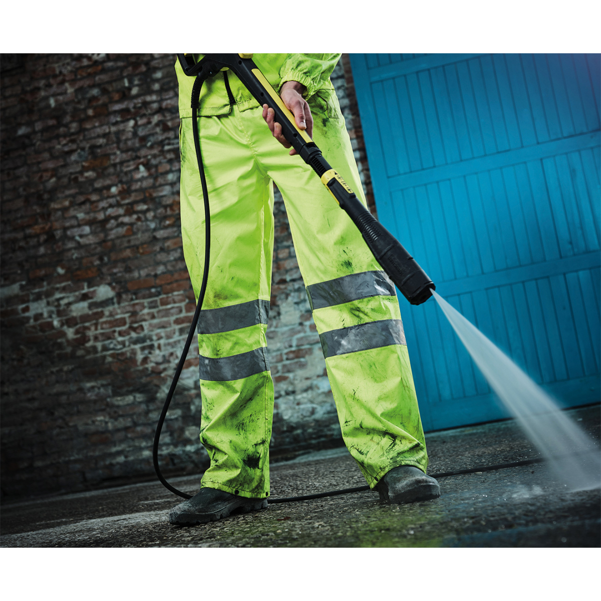 Regatta TRW498 Hi Vis Pro Packaway Overtrousers