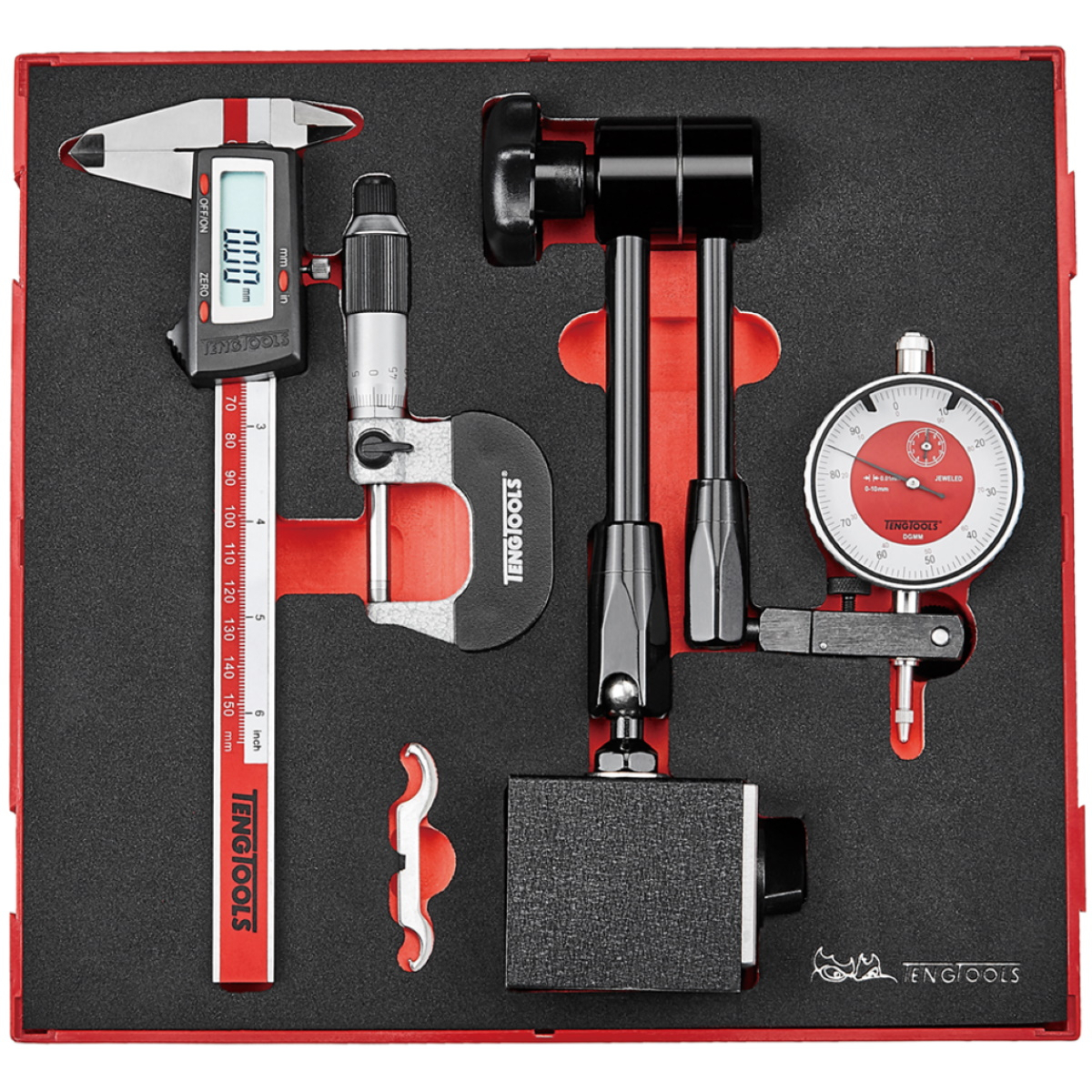 Teng Tools TEDIMM 3 Piece Measuring Tool Set.