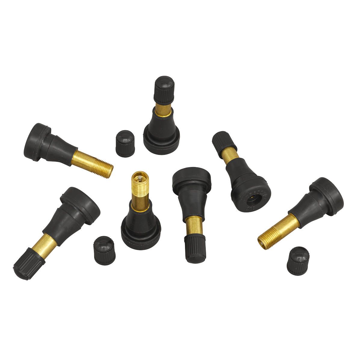 Sealey TVHP1 Pack of 50 - Snap-in Tubeless High Pressure Tyre Valve TR600