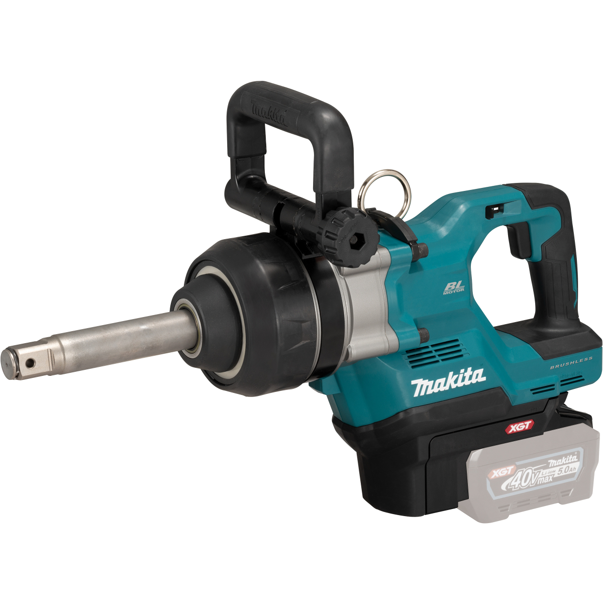 Makita TW010GZ01 Body Only 40v XGT 1" Sq Dr Long Anvil Impact Wrench 3150Nm