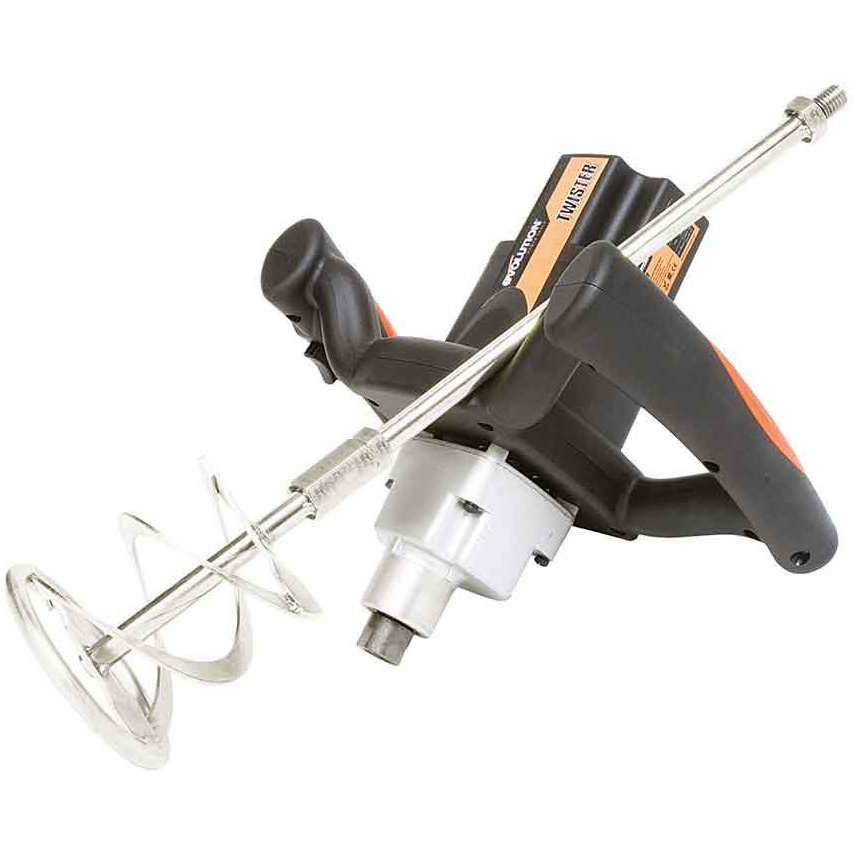 Evolution Twister Variable Speed Paddle Mixer with 120mm Spiral Paddle 1100W