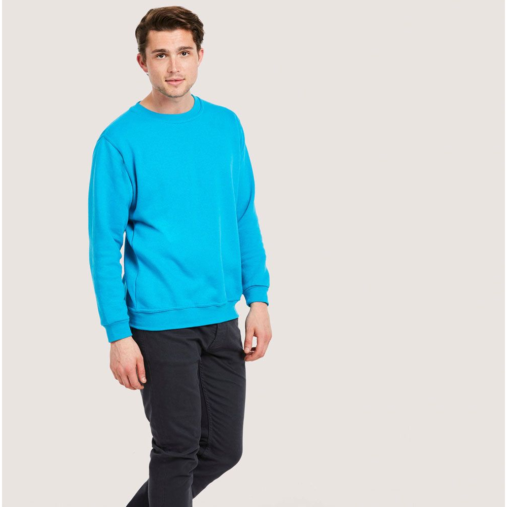 Uneek UC203 Unisex Classic Sweatshirt - Navy Blue - MEDIUM