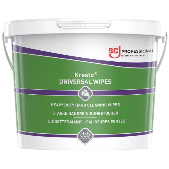 SCJohnson UNV150W Kresto® Universal Disposable Wipes - 150 Wipe Tub (Carton of 4)