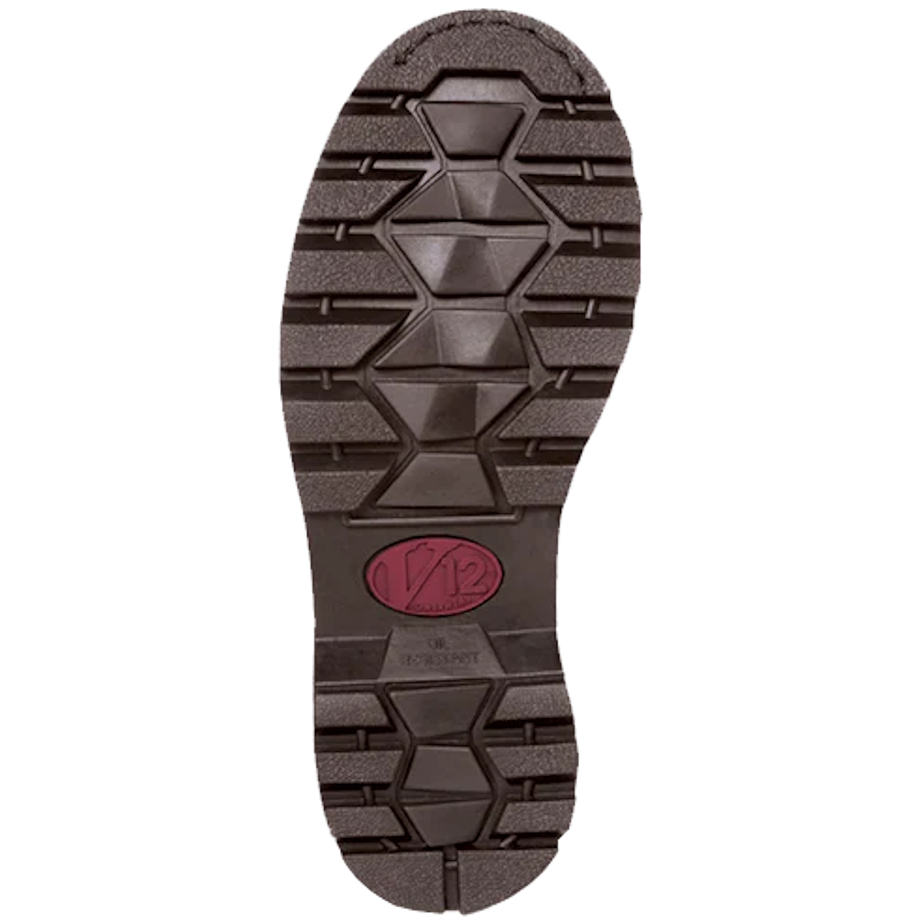 V12 Footwear V1231 Rawhide Brown Oiled Leather Dealer Boot V1231-UK10 (EU44)