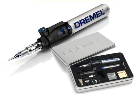 Dremel F0132000JA Versa-Tip Gas Blow Torch 2000-6 With 7 Accessories